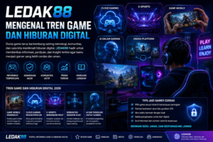 LEDAK88: Mengenal Tren Game dan Hiburan Digital