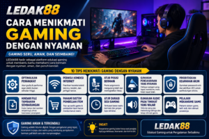 LEDAK88: Cara Menikmati Gaming dengan Nyaman