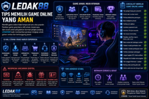 LEDAK88: Tips Memilih Game Online yang Aman